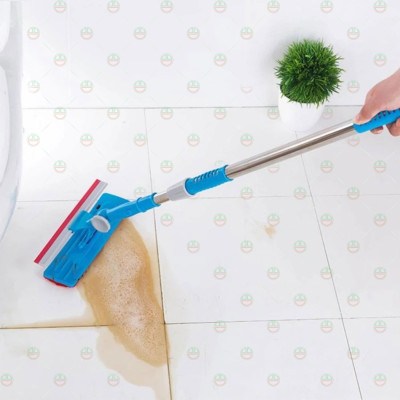 [Kéo Dài] Cây Lau Kính Cán Dài KhoNCC Hàng Chính Hãng - Kéo Dài Gần 1 Mét - Tránh Tiếp Xúc Nước Chất Tẩy Bảo Vệ Da Tay - KDHS-3004-CLK