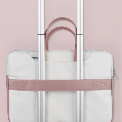 Túi da chống sốc laptop surface máy tính xách tay, túi đeo chéo công sở nữ cặp đựng laptop cute dễ thương chống nước 