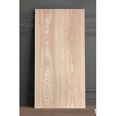 Bộ 15 Tấm Xốp Dán Tường 3D PVC Gỗ Kem 60x30cm Keo Sẵn Dày 2,5mm Cao Cấp, Sang Trọng