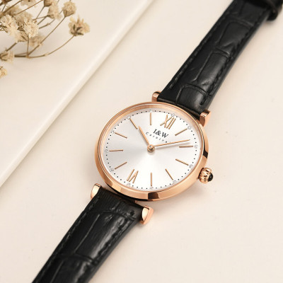 Đồng hồ nữ chính hãng IW CARNIVAL IW562L-1 Kính sapphire ,chống xước ,Chống nước 30m ,Bảo hành 24 tháng,Máy điện tử(Pin),dây da cao cấp, thiết kế đơn giản dễ đeo