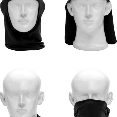 Khăn trùm đầu Ninja Fullface đi phượt (Màu đen)