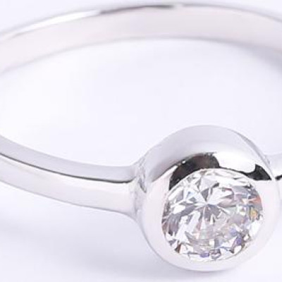 Nhẫn bạc S925 đá CZ cao cấp minimalist Gix Jewel N24