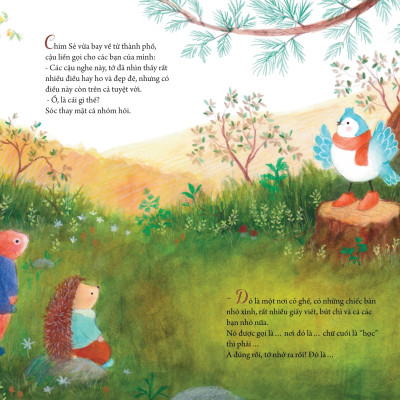 Sách - Bốn Mùa Bên Nhau - Trường Học Trong Rừng