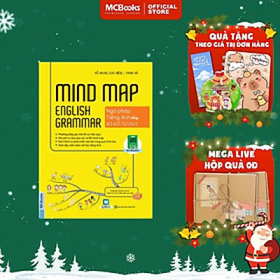 Sách - Mindmap English Grammar - Ngữ Pháp Tiếng Anh Bằng Sơ Đồ Tư Duy - MCBooks