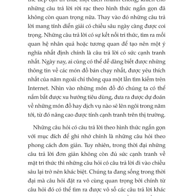 Sách - Người Thông Minh Suy Nghĩ Và Đặt Câu Hỏi Như Thế Nào