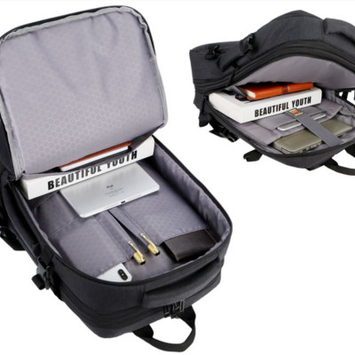 Ba lô nam thông minh đa chức năng phong cách mới tích hợp sạc usb tiện dụng (15"6 inh)