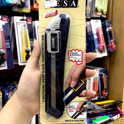 Dao Rọc Giấy Mesa PL-300 - Xám Đen