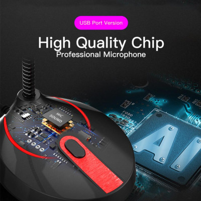 Microphone RGB TSP2012 kết nối USB cho máy tính Micro - hàng nhập khẩu