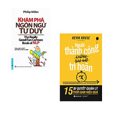 Combo 2 cuốn sách: Khám Phá Ngôn Ngữ Tư Duy + Người thành công không bao giờ trì hoãn