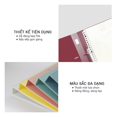 Bìa Còng Switch D2 50mm - WB212