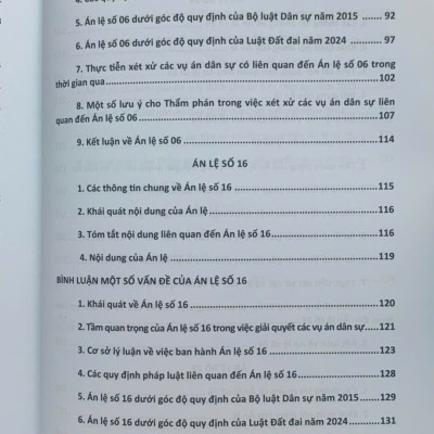 Bình luận các án lệ tranh chấp về đất đai – Góc nhìn từ thực tiễn xét xử của Thẩm phán (tập 1 và 2)