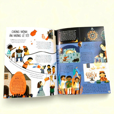 Sách cho bé - XIN CHÀO CÁC BẠN NHỎ TRÊN THẾ GIỚI - Sách tranh