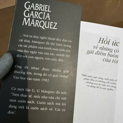 (Nobel Văn học 1982) HỒI ỨC VỀ NHỮNG CÔ GÁI ĐIẾM BUỒN CỦA TÔI – Gabriel Garcia Marquez – First News – NXB Tổng hợp HCM