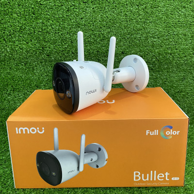Camera IP Wifi Ngoài trời Full HD 1080P IMOU F22FP Bullet 2E, Có màu ban đêm - Hàng chính hãng