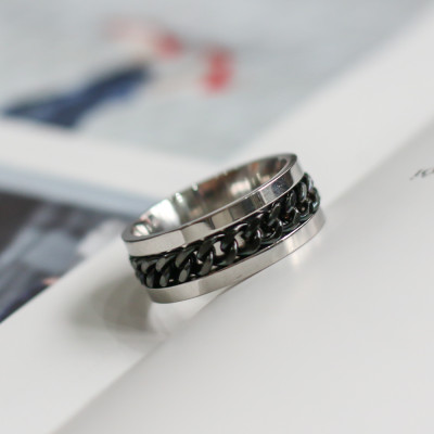 Nhẫn Nam Nữ Khui Bia Titan Khui Bia Tiện Lợi, Chuỗi Xích Đẹp Mắt, Siêu Cứng, Êm Tay