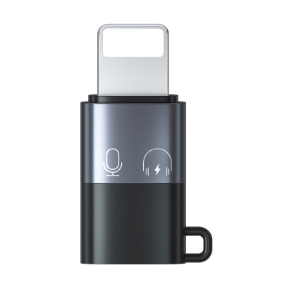 Đầu chuyển đổi Cho Micro Thu Âm Không Dây từ Type C sang Lightningg (i.phone) type c sang ios Jack Dây KHÔNG DÙNG CHO TAI NGHE - Hàng Nhập Khẩu