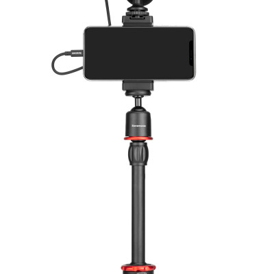 Bộ Thiết Bị Thu Âm Saramonic MTV - Hỗ Trợ Quay Video Ổn Định Trên Điện Thoại - Hàng Chính Hãng