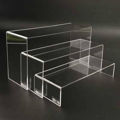 Kệ trưng bày mica 3 mặt uốn Enter TB112 200x80x120mm mica dày 2mm, Kệ livestream, Kệ mica chữ U trong suốt để đồ đa năng (20)