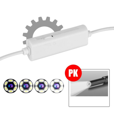 ROGTZ - Camera Nội Soi Tai Mũi Họng AN103 Hình Ảnh HD Sắc Nét Tích Hợp Đèn LED Tiện Ích 3 Trong 1 USB Micro USB TypeC Kết Nối Dễ Dàng Android Window Bộ Đầu Lấy Ráy Tai Sức Khỏe Tai Mũi Họng Tại Nhà Trẻ Em  Phụ Huynh - Hàng Chính Hãng