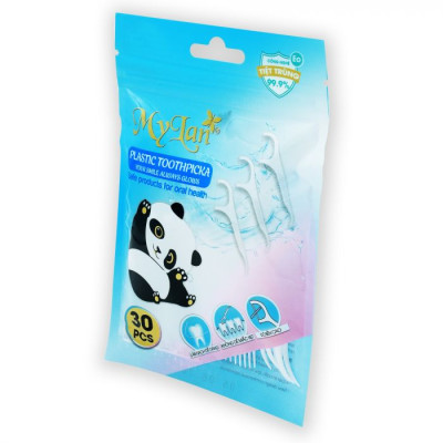 COMBO 20 Túi Tăm Chỉ Nha Khoa MyLan Cao Cấp Tiện Lợi 30 Cái/Túi