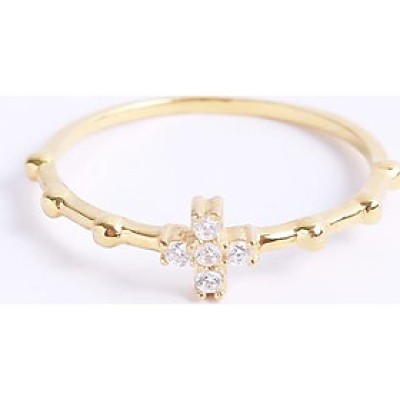 Nhẫn nữ bạc đẹp thánh giá HCM Gix Jewel N22