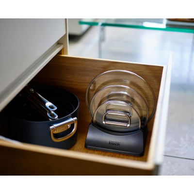 Bộ 3 nồi chống dính 6 món Ceramic cao cấp Joseph Joseph Space - 010725, tay cầm gấp gọn tiện dụng