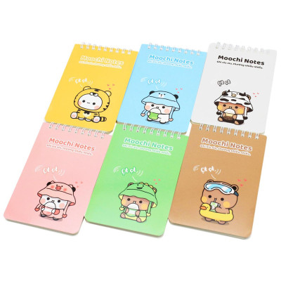 Sổ Lò Xo Moochi Notes B7 - Kẻ Ngang - 120 Trang 80gsm - The Sun 01