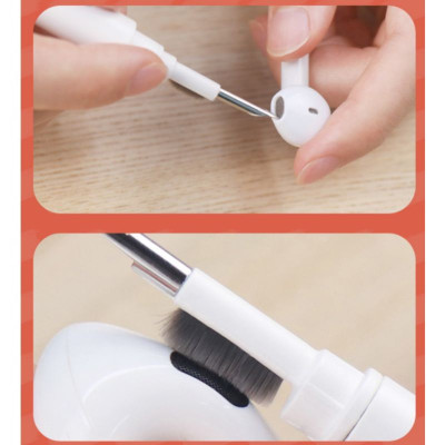 Bút vệ sinh tai nghe, loa, tai nghe bluetooth, tai nghe có dây RIBI - Hàng chính hãng