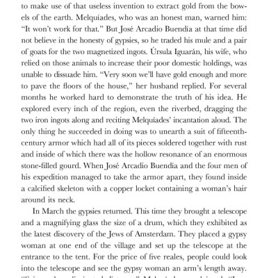 One Hundred Years of Solitude (P.S.)