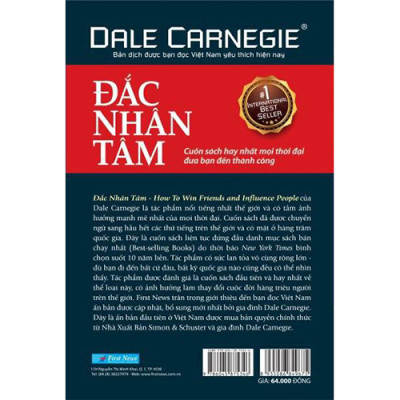 Đắc Nhân Tâm (Khổ Nhỏ) - Tái Bản 2020