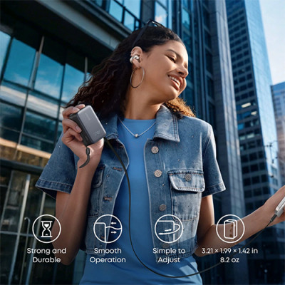 Sạc dự phòng Anker Zolo Power Bank USB-C Cable 45W 10000mAh A1638 - Hàng chính hãng