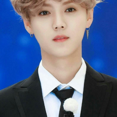 Bộ 2 bông tai nam khoen tròn mũi nhọn idol Kpop