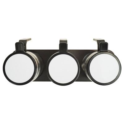 Bộ 3 hũ thủy tinh đựng gia vị 300ml Kalpen SB2 kèm khay và muỗng Inox