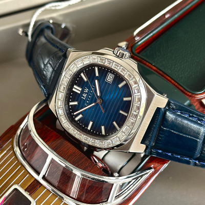 Đồng Hồ Nam I&W Carnival 721G4 Chính Hãng Full Box Chống Nước Kính Chống Xước Dây Da Cao Cấp BH 60T (Máy Cơ Tự Động)