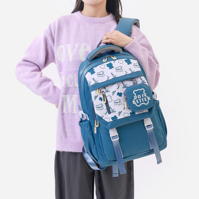 Balo thời trang phong cách Hàn Quốc dày dặn chống thấm nước dùng cho đi học, đi chơi - BEE GEE – BLTT9057A