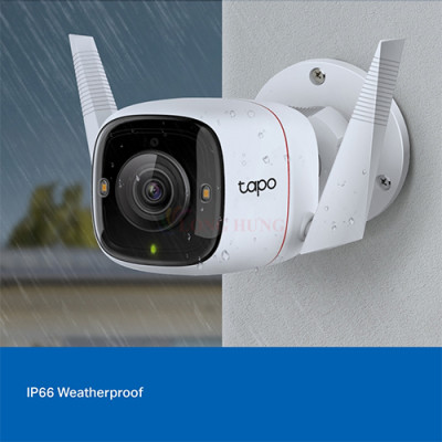 Camera ngoài trời TP-Link Tapo Outdoor Home Security Wifi 4MP 2K C320WS - Hàng chính hãng