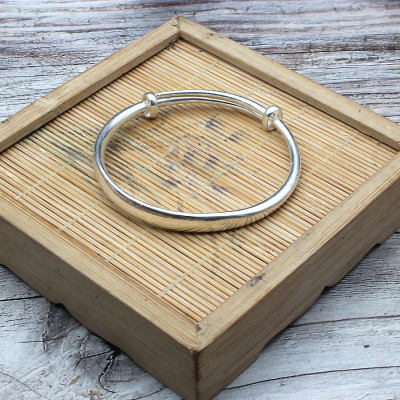 Lắc Tay Nữ Bạc Ta Tự Chỉnh Size Bạc Hiểu Minh LTU512