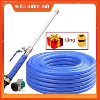 Bộ Dây và Vòi Phun Xịt Nước Rửa Xe,Tưới Cây Loại 10m   657576