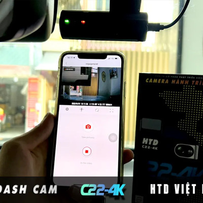Camera Hành Trình HTD C22-4K - Hàng chính hãng
