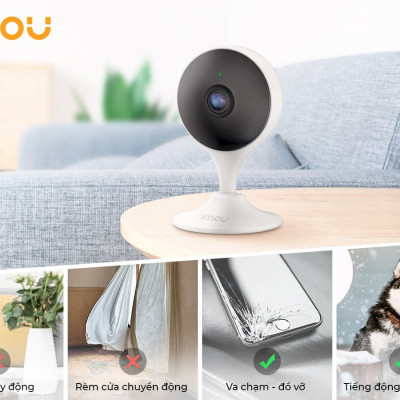 Camera Wifi trong nhà IMOU CUE 2  I  IPC-C22EP-A  I  Hàng chính hãng  I  Bảo hành 2 năm