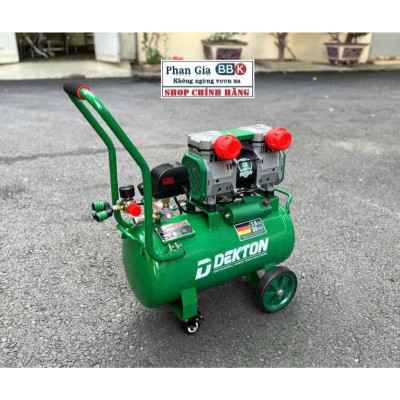 [Hàng cao cấp] Nén Khí Không Dầu Dekton DK-AC3930 Plus 2HP/1500W/ Bình 30L - Lưu Lượng 200L/Phút