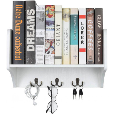 Giá sách treo tường đẹp đơn giản SMLIFE Wizardmon