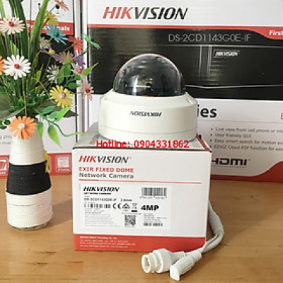Camera IP Hikvision 4.0Mp + Mic  chuẩn nén H265+, hồng ngoại 30m ( DS-2CD1143G0-IUF,  DS-2CD1343G0-IUF, DS-2CD1343G0-IUF )-hàng chính hãng.