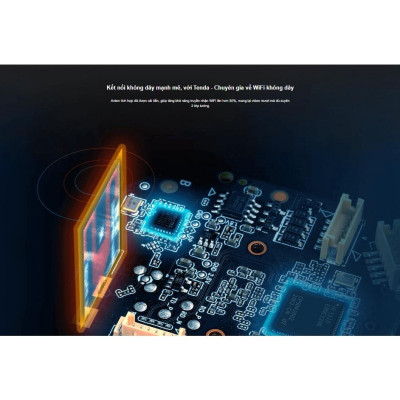 Camera IP Wifi Tenda CP3 Full HD 1080P 360° - Đàm Thoại 2 Chiều - Hỗ Trợ Tiếng Việt - Báo Động - Hàng Chính Hãng