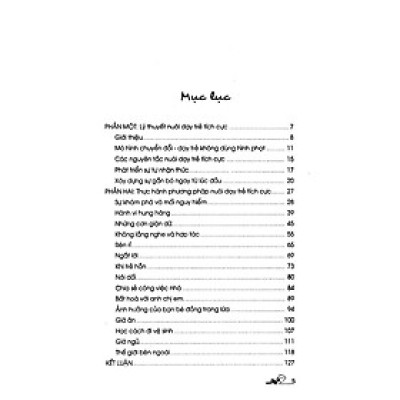 Phương Pháp Nuôi Dạy Trẻ Tích Cực