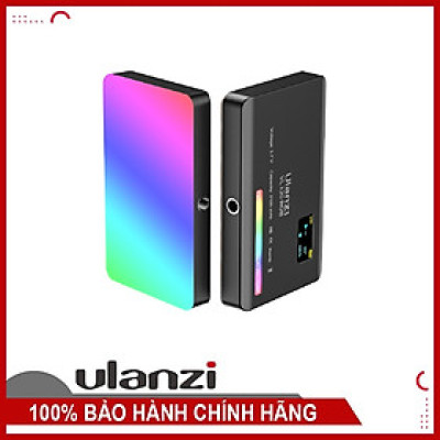 ULANZI VL120 RGB (2500-9000K) - HÀNG CHÍNH HÃNG - Đèn LED đổi màu RGB | 20 hiệu ứng | Pin Lithium 3100mAh