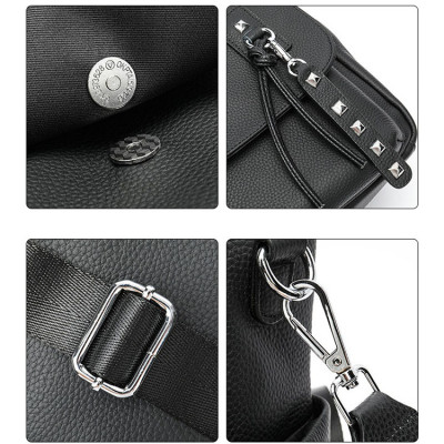 Balo nữ - Tui đeo chéo vai nữ BHM005 da bò thật