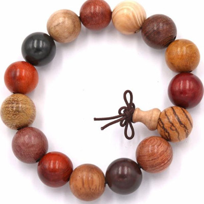 Chuỗi tay gỗ Đàn hương 8 màu 15 ly