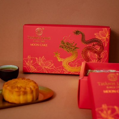 Hộp 2 bánh trung thu 2 trứng 270g - Thành Long (540g) - Việt Nam