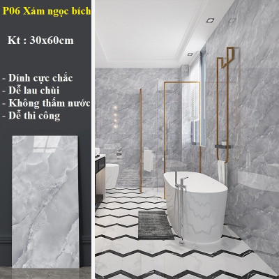 Bộ 15 Tấm Xốp Dán Tường 3D PVC Gỗ Kem 60x30cm Keo Sẵn Dày 2,5mm Cao Cấp, Sang Trọng